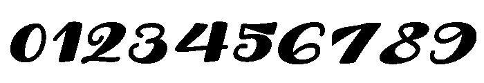 SaturdayHandwrittenSlant Font OTHER CHARS