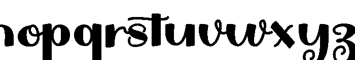 SaturdayHandwritten Font LOWERCASE