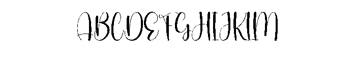 Saturdayy Font UPPERCASE