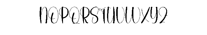Saturdayy Font UPPERCASE