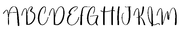 Saturfull Font UPPERCASE