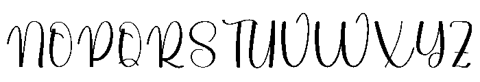Saturfull Font UPPERCASE