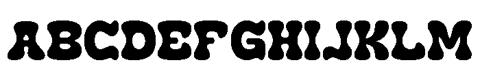 Satzo Regular Font UPPERCASE