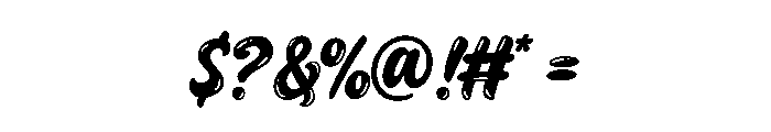 Saucy Society Bubble Font OTHER CHARS