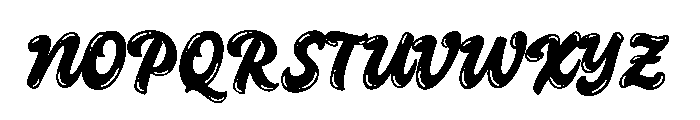 Saucy Society Bubble Font UPPERCASE