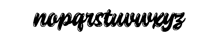 Saucy Society Bubble Font LOWERCASE