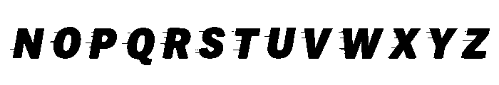 Saugus Font UPPERCASE