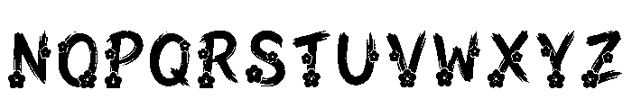 Sava Regular Font LOWERCASE