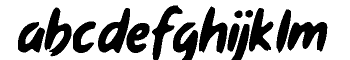 Savage Brush Dry FONT