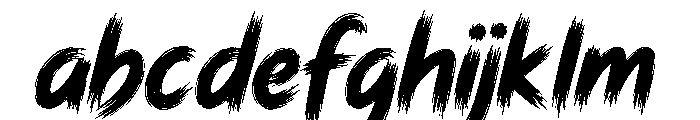 Savage Brush Regular FONT
