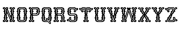 Savage Romance Font UPPERCASE