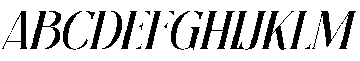 Savage Roses Italic Font UPPERCASE