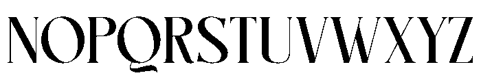 Savage Roses Regular Font LOWERCASE