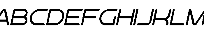 Saverus Italic Font UPPERCASE