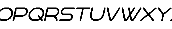Saverus Italic Font UPPERCASE