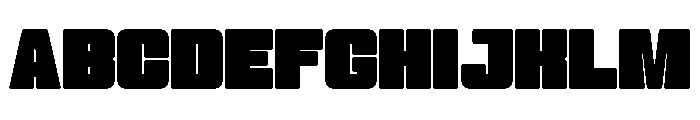 Savior Round Regular Font UPPERCASE
