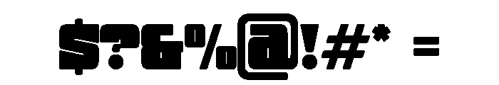 SaviorRound-Regular Font OTHER CHARS