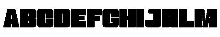 SaviorRound-Regular Font UPPERCASE