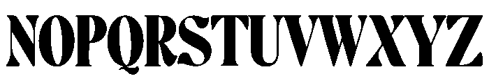Savisco Font UPPERCASE