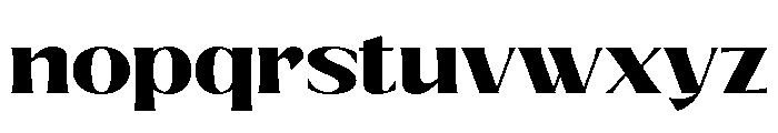Savium Font LOWERCASE