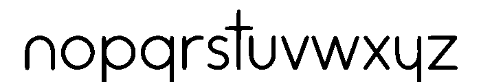 Savora Font LOWERCASE