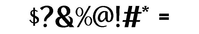 Savore Font OTHER CHARS