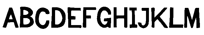 Savrel Regular Font UPPERCASE