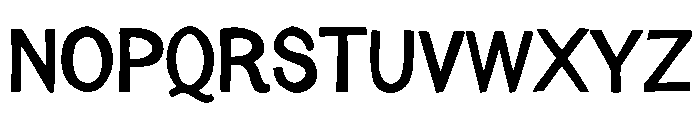 Savrel Regular Font UPPERCASE