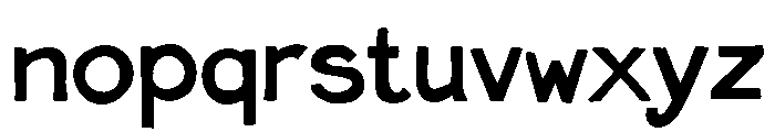 Savrel Regular Font LOWERCASE