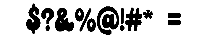 Sawback_Angel Font OTHER CHARS