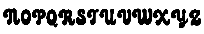 Sawback_Angel Font UPPERCASE
