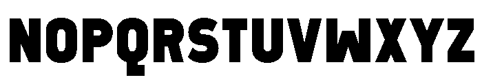 Sawith Mono Bold Font UPPERCASE
