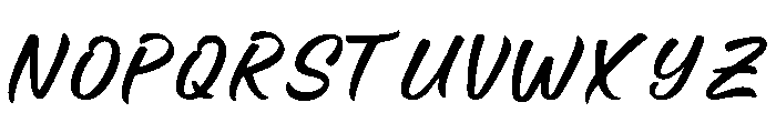 Say Lovely Allcaps Font LOWERCASE