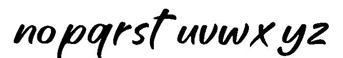 Say Lovely Font LOWERCASE
