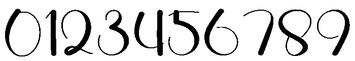 Saylor Font OTHER CHARS