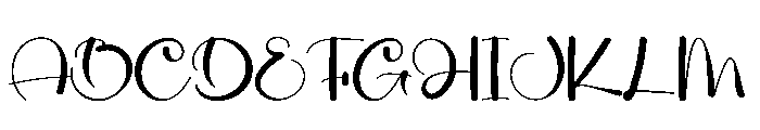 Saylor Font UPPERCASE