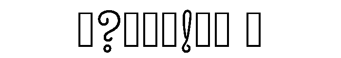 Sayor Regular Font OTHER CHARS