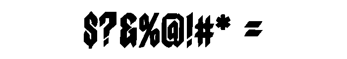 Sayron Font OTHER CHARS