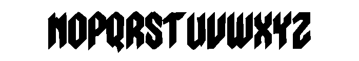 Sayron Font UPPERCASE