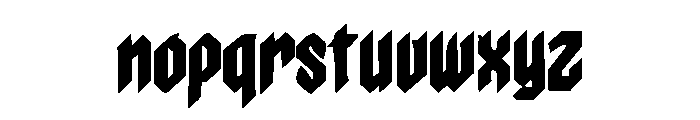 Sayron Font LOWERCASE