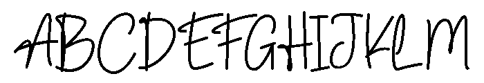 Saytonic Candel Font UPPERCASE