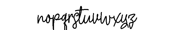 Saytonic Candel Font LOWERCASE