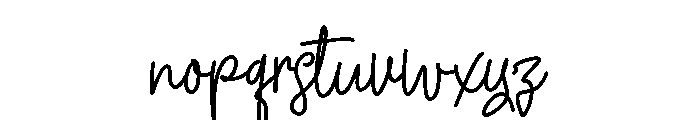 SaytonicCandel Font LOWERCASE