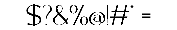 sanrello-Regular Font OTHER CHARS