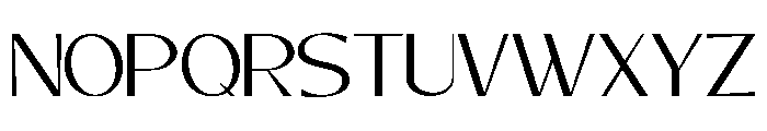 sanrello-Regular Font UPPERCASE
