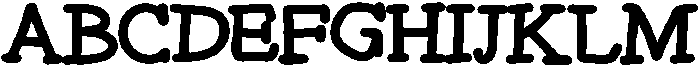 SA Killeen Bold otf (700) Font UPPERCASE
