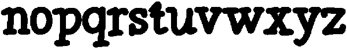SA Killeen Bold otf (700) Font LOWERCASE