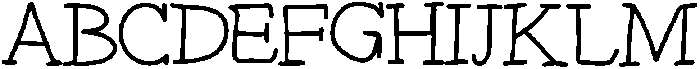 SA Killeen Extra Light otf (200) Font UPPERCASE