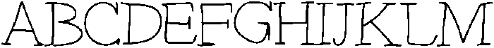 SA Killeen Thin otf (100) Font UPPERCASE