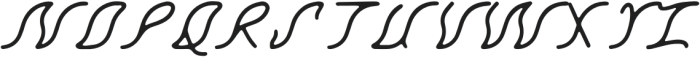 SA OFFSHORE Regular otf (400) Font LOWERCASE
